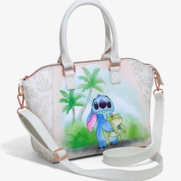 Loungefly Disney Lilo & Stitch Frog Satchel
